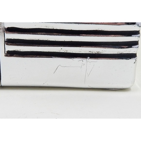 Kodak Brownie Hawkeye Camera Silver Chrome Stash Box - Picture 3 of 12